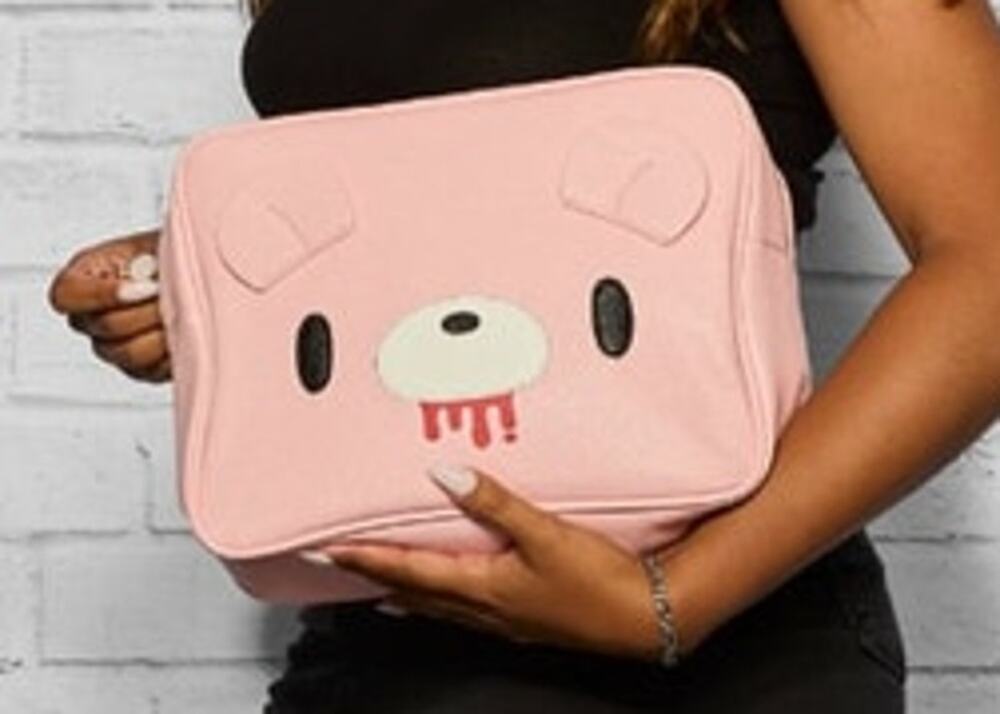 Cakeworthy x Gloomybear Pink Faux Leather Pouch